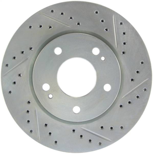 Stoptech - StopTech Select Sport Drilled and Slotted Brake Rotor Front Left 227.46061L