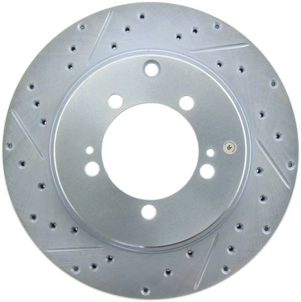 Stoptech - StopTech Select Sport Drilled & Slotted Rotor - Front Left - 227.46065R