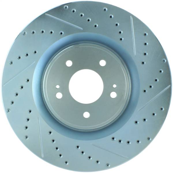 Stoptech - StopTech Select Sport Drilled and Slotted Brake Rotor Front Left 227.46076L