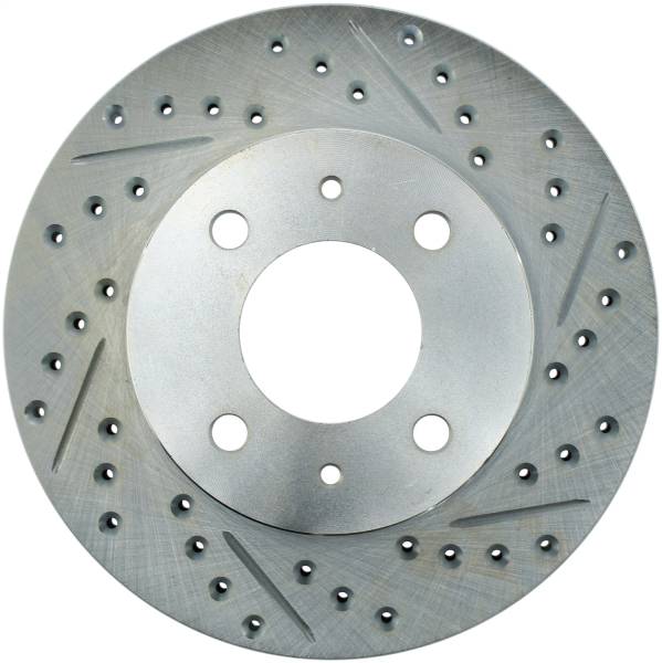 Stoptech - StopTech Select Sport Drilled and Slotted Brake Rotor Front Left 227.51008L