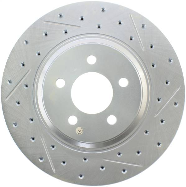 Stoptech - StopTech Select Sport Drilled and Slotted Brake Rotor Front Left 227.61044L
