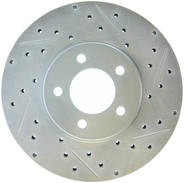Stoptech - StopTech Select Sport Drilled and Slotted Brake Rotor Front Left 227.61049L