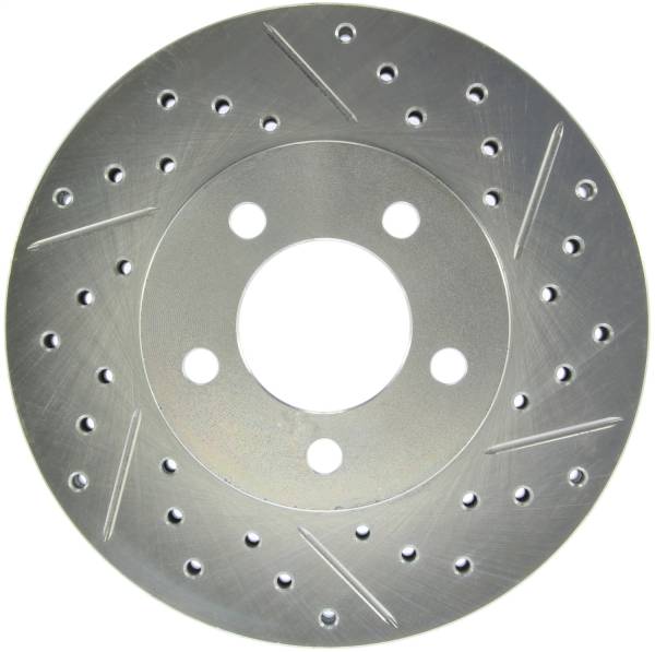 Stoptech - StopTech Select Sport Drilled and Slotted Brake Rotor Front Left 227.61051L