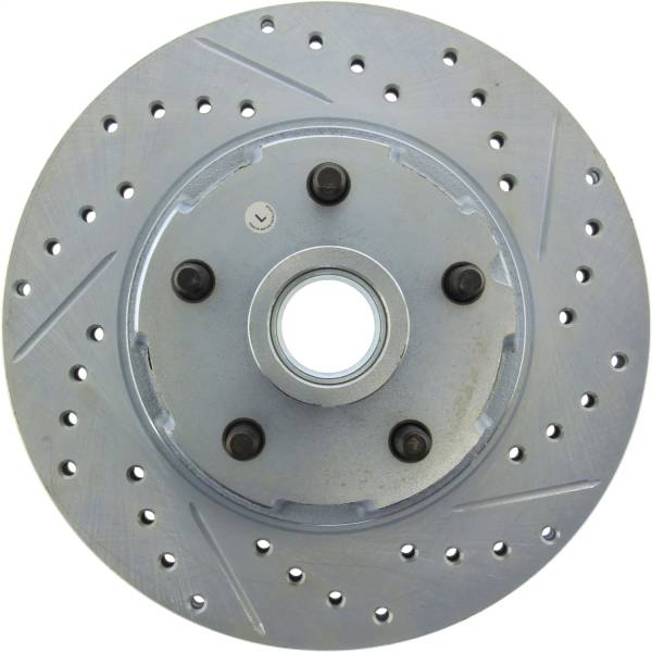 Stoptech - StopTech Select Sport Drilled and Slotted Brake Rotor Front Left 227.61053L