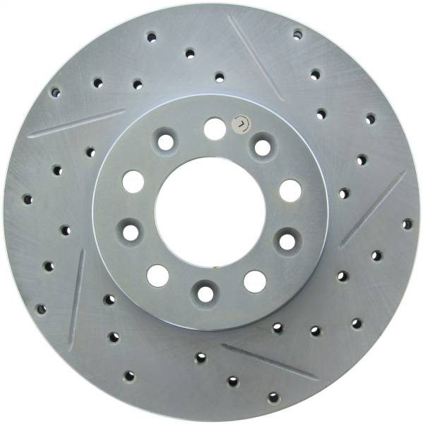 Stoptech - StopTech Select Sport Drilled and Slotted Brake Rotor Front Left 227.61057L