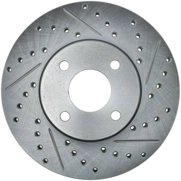 Stoptech - StopTech Select Sport Drilled and Slotted Brake Rotor Front Left 227.61082L