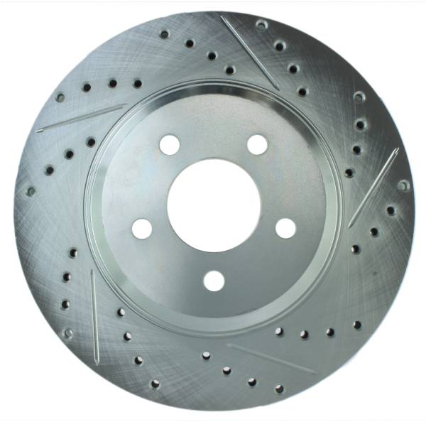 Stoptech - StopTech Select Sport Drilled and Slotted Brake Rotor Front Left 227.61086L