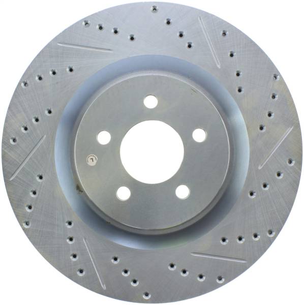 Stoptech - StopTech Select Sport Drilled and Slotted Brake Rotor Front Left 227.61089L