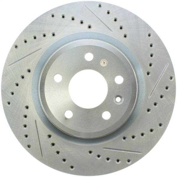 Stoptech - StopTech Select Sport Drilled and Slotted Brake Rotor Front Left 227.61102L