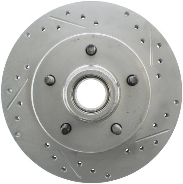 Stoptech - StopTech Select Sport Drilled and Slotted Brake Rotor Front Left 227.62012L