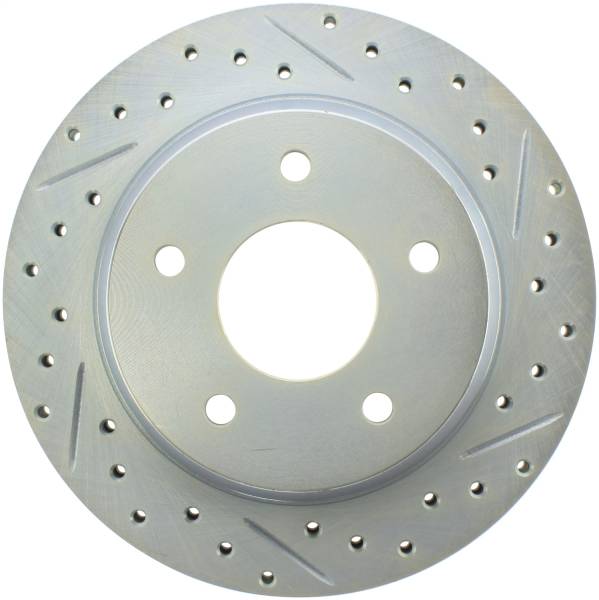Stoptech - StopTech Select Sport Drilled and Slotted Brake Rotor Front Left 227.62020L
