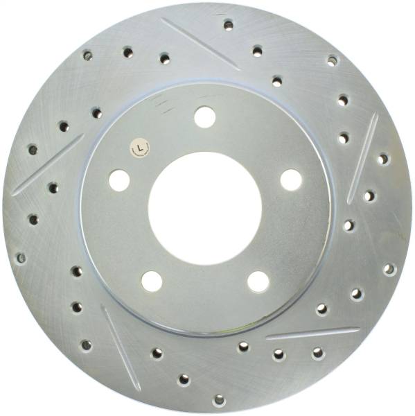 Stoptech - StopTech Select Sport Drilled and Slotted Brake Rotor Front Left 227.62028L