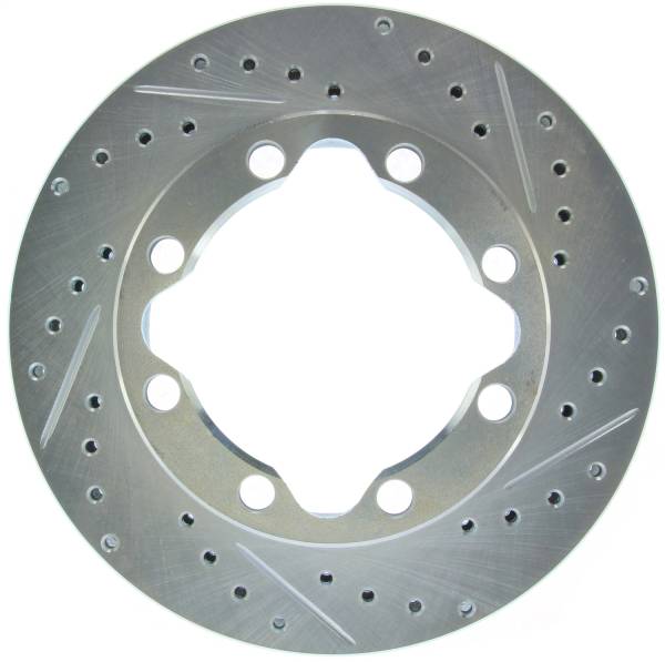Stoptech - StopTech Select Sport Drilled and Slotted Brake Rotor Front Left 227.62042L