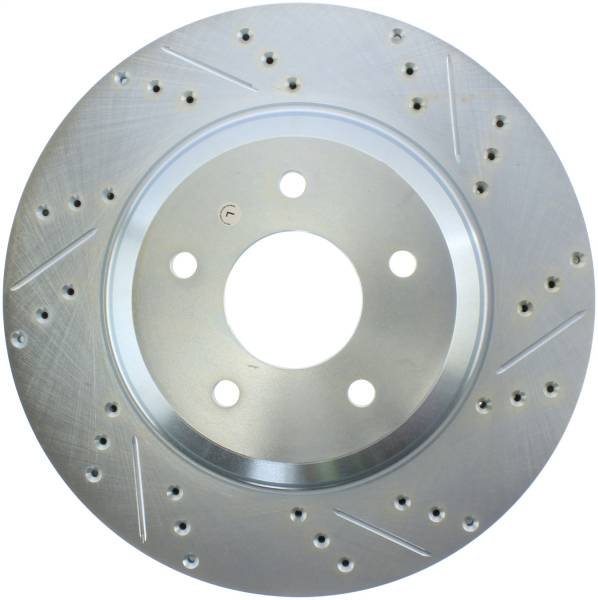 Stoptech - StopTech Select Sport Drilled and Slotted Brake Rotor Front Left 227.62046L