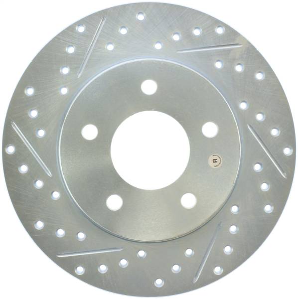 Stoptech - StopTech Select Sport Drilled and Slotted Brake Rotor Rear Right 227.62051R