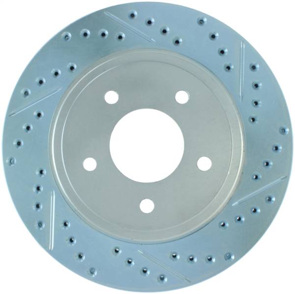 Stoptech - StopTech Select Sport Drilled and Slotted Brake Rotor Front Left 227.62054L