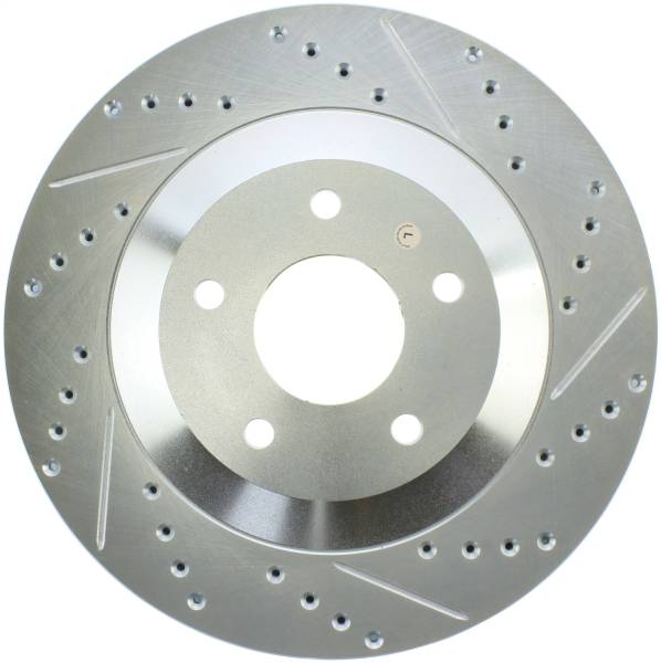 Stoptech - StopTech Select Sport Drilled and Slotted Brake Rotor Front Left 227.62059L