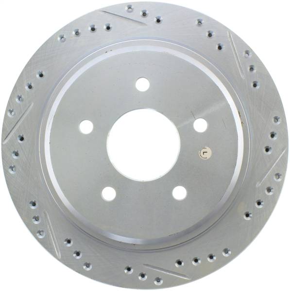 Stoptech - StopTech Select Sport Drilled & Slotted Rotor - Front Right - 227.62061L