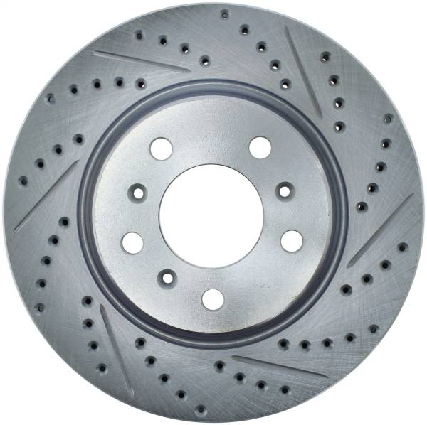 Stoptech - StopTech Select Sport Drilled and Slotted Brake Rotor Front Left 227.62073L