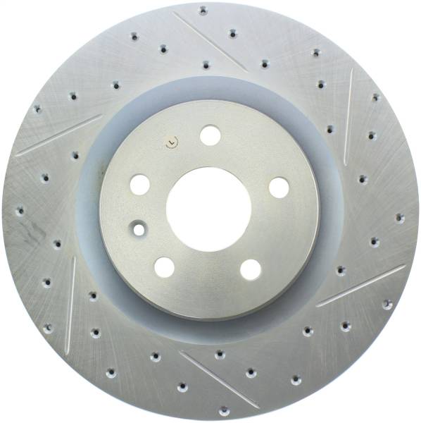 Stoptech - StopTech Select Sport Drilled and Slotted Brake Rotor Front Left 227.62124L