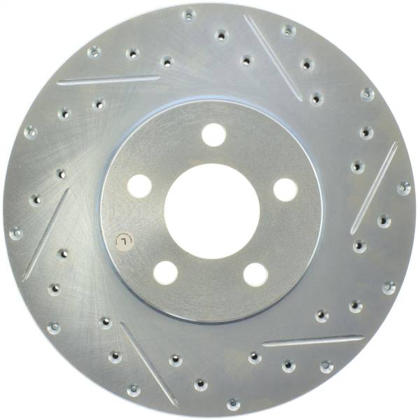 Stoptech - StopTech Select Sport Drilled and Slotted Brake Rotor Front Left 227.63052L