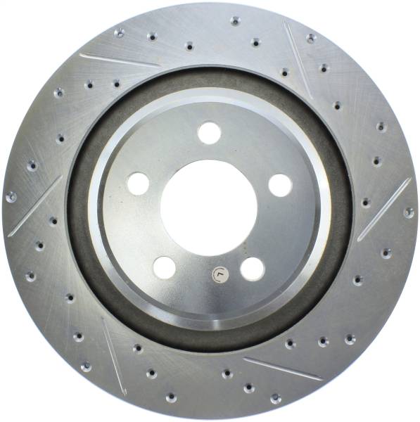 Stoptech - StopTech Select Sport Drilled and Slotted Brake Rotor Rear Left 227.63064L