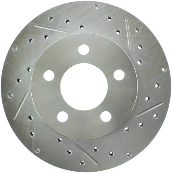 Stoptech - StopTech Select Sport Drilled and Slotted Brake Rotor Front Left 227.65054L