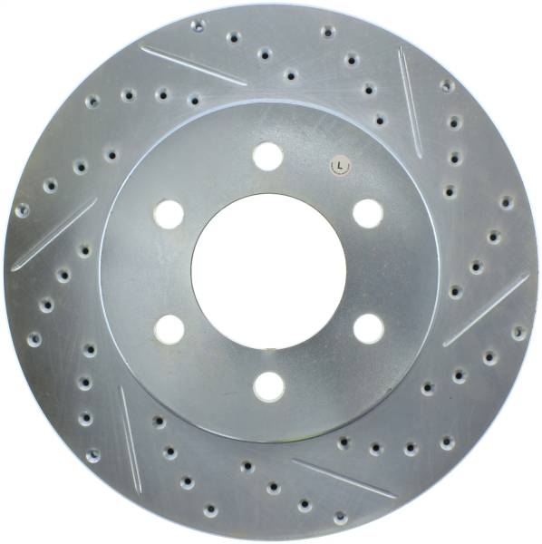 Stoptech - StopTech Select Sport Drilled and Slotted Brake Rotor Front Left 227.65097L