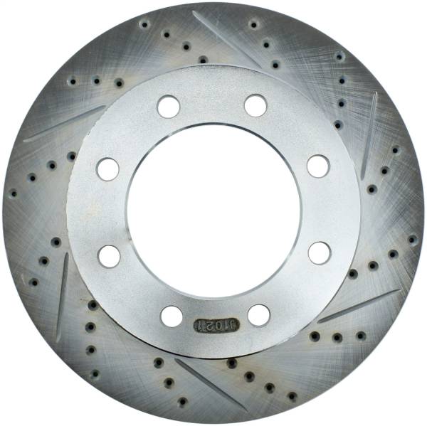 Stoptech - StopTech Select Sport Drilled and Slotted Brake Rotor Front Left 227.65110L