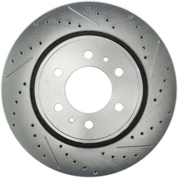 Stoptech - StopTech Select Sport Drilled and Slotted Brake Rotor Front Left 227.65119L