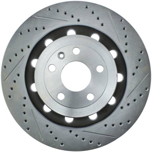 Stoptech - StopTech Select Sport Drilled and Slotted Brake Rotor Front Left 227.65136L
