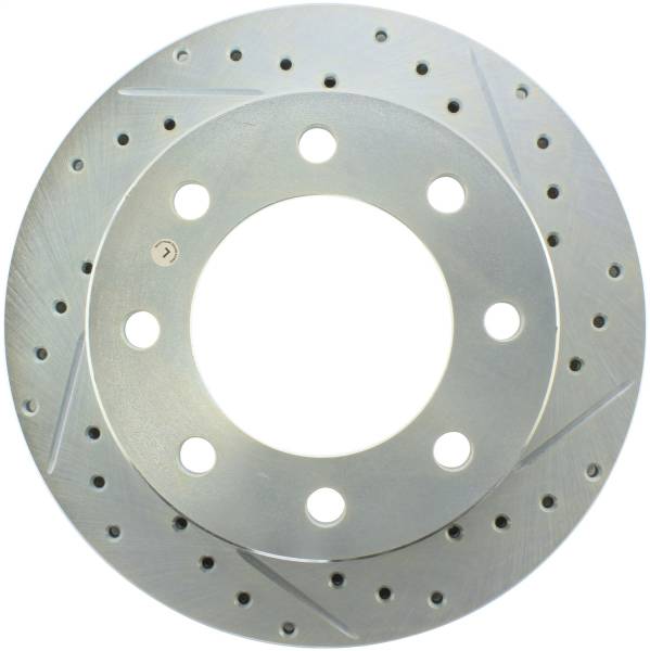 Stoptech - StopTech Select Sport Drilled and Slotted Brake Rotor Front Left 227.66042L