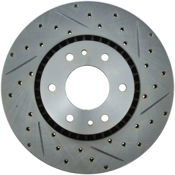 Stoptech - StopTech Select Sport Drilled and Slotted Brake Rotor Front Left 227.66053L