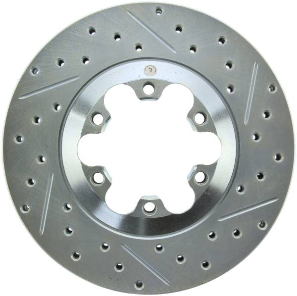 Stoptech - StopTech Select Sport Drilled and Slotted Brake Rotor Front Left 227.66056L