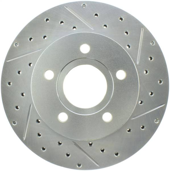 Stoptech - StopTech Select Sport Drilled and Slotted Brake Rotor Front Left 227.67042L