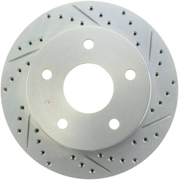 Stoptech - StopTech Select Sport Drilled and Slotted Brake Rotor Front Left 227.67050L