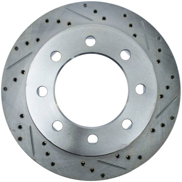 Stoptech - StopTech Select Sport Drilled and Slotted Brake Rotor Rear Left 227.67062L