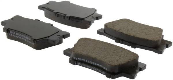 Stoptech - StopTech Street Brake Pads with Shims and Hardware 308.12121