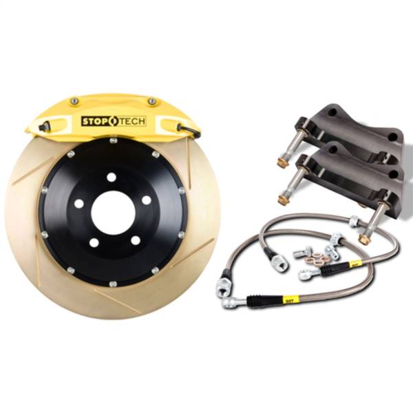 Stoptech - StopTech Big Brake Kit; Yellow Caliper; Slotted Two-Piece Rotor; Front