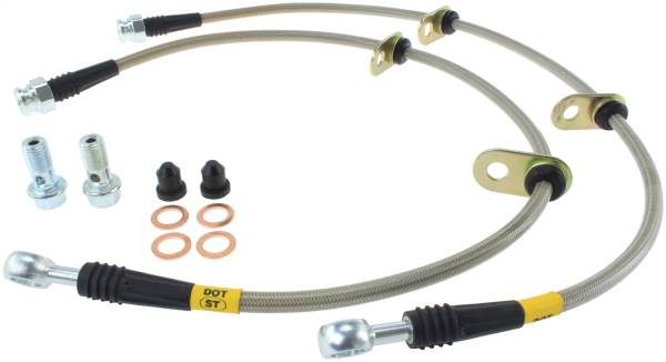 Stoptech - StopTech 91-05 Acura NSX Front SS Brake Lines - 950.40001