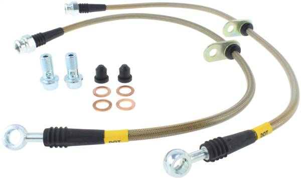 Stoptech - StopTech 96-04 Acura RL Stainless Steel Rear Brake Lines - 950.40503