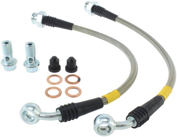 Stoptech - StopTech 05-13 Nissan Murano Stainless Steel Rear Brake Lines - 950.42508