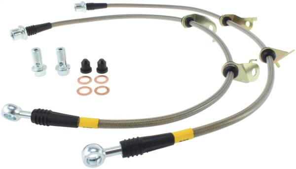 Stoptech - StopTech 08+ Scion xB Front Stainless Steel Brake Lines - 950.44004