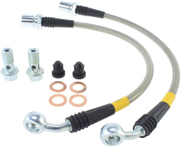 Stoptech - StopTech Stainless Steel Rear Brake lines for 93-98 Supra - 950.44506