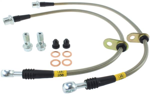 Stoptech - StopTech 94-99 Celica GT Rear Stainless Steel Brake Lines - 950.44515
