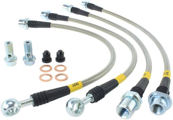Stoptech - StopTech Toyota 08-10 Land Cruiser/07-11 Tundra Rear Stainless Steel Brake Line Kit - 950.44519