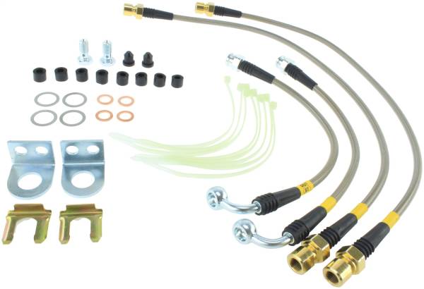 Stoptech - StopTech Stainless Steel Brake Lines Kit - 950.61507