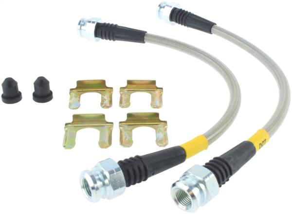 Stoptech - StopTech 12-16 Ford Fiesta Stainless Steel Rear Brake Lines - 950.61512