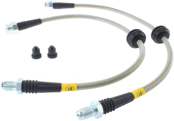Stoptech - StopTech 2013-2014 Ford Focus ST Stainless Steel Rear Brake Lines - 950.61513