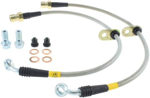 Stoptech - StopTech 10+ Camaro SS V8 Stainless Steel Front Brake Lines - 950.62012